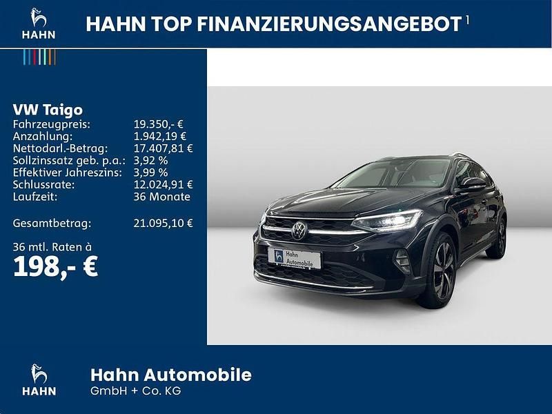 Gebraucht VW Taigo Style 110 PS (80 kW) 2022 Deep black perleffekt SUV