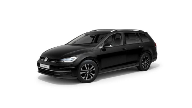 Schwarz Gebraucht 2020 VW Golf VII IQ Drive Kombi | 17.450 € (Fairer Preis) - Bild 1/3