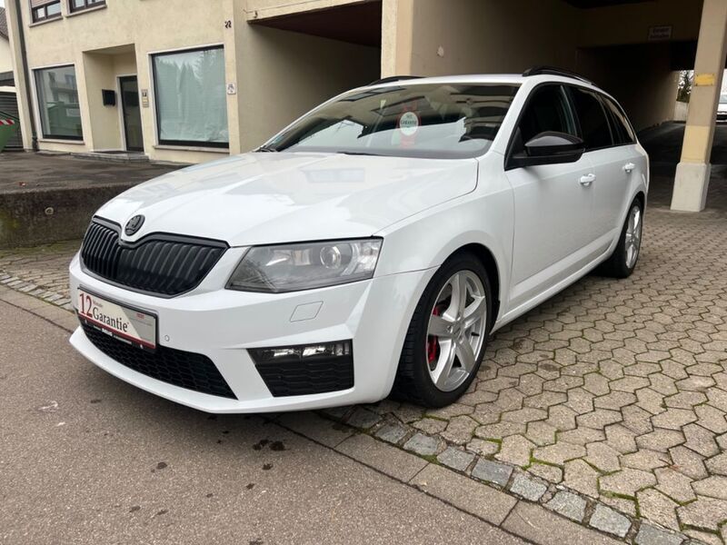 Weiß Gebraucht 2015 Skoda Octavia RS Kombi | 13.990 € (Fairer Preis) - Bild 1/4