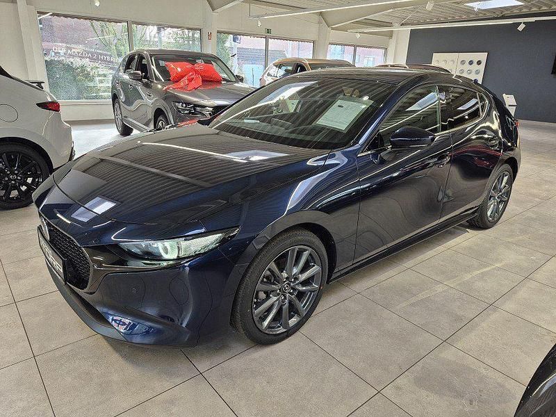 Neu Mazda 3 Exclusive-Line 140 PS (102 kW) 2025 Deep crystal blue Limousine