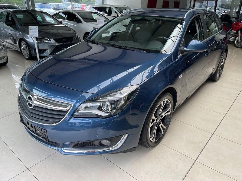 Blau Gebraucht 2015 Opel Insignia Edition Kombi | 9.999 € (Fairer Preis) - Bild 1/4