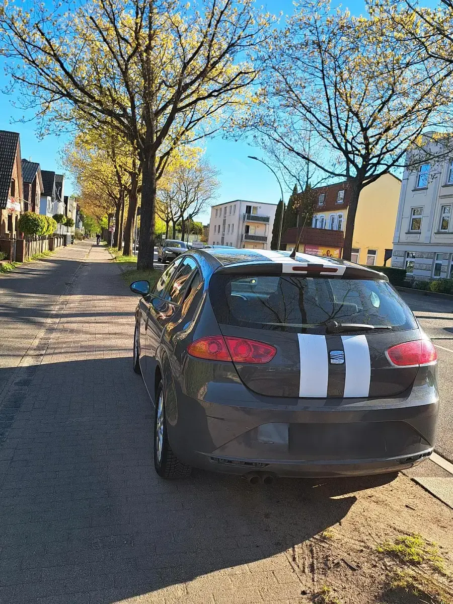 Usata Seat Leon 122 CV (89 kW) 2009 Argento Utilitaria
