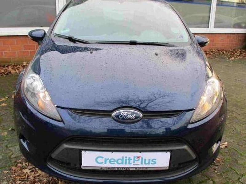 Gebraucht Ford Fiesta Trend 82 PS (60 kW) 2011 Blau Kleinwagen
