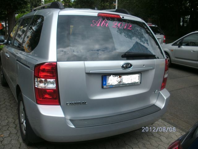 Gebraucht Kia Carnival 252 PS (185 kW) 2008 Silber Van / Kleinbus