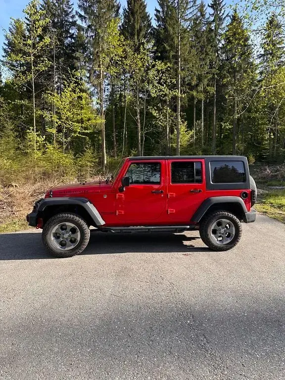 Gebraucht Jeep Wrangler Rubicon 284 PS (208 kW) 2018 Rot SUV