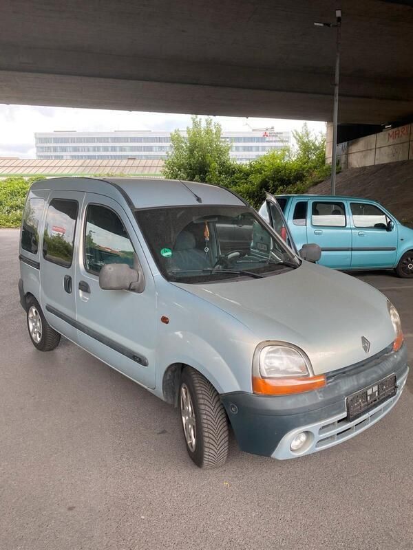 Grau Gebraucht 2000 Renault Kangoo Van / Kleinbus | 1.600 € - Bild 1/4