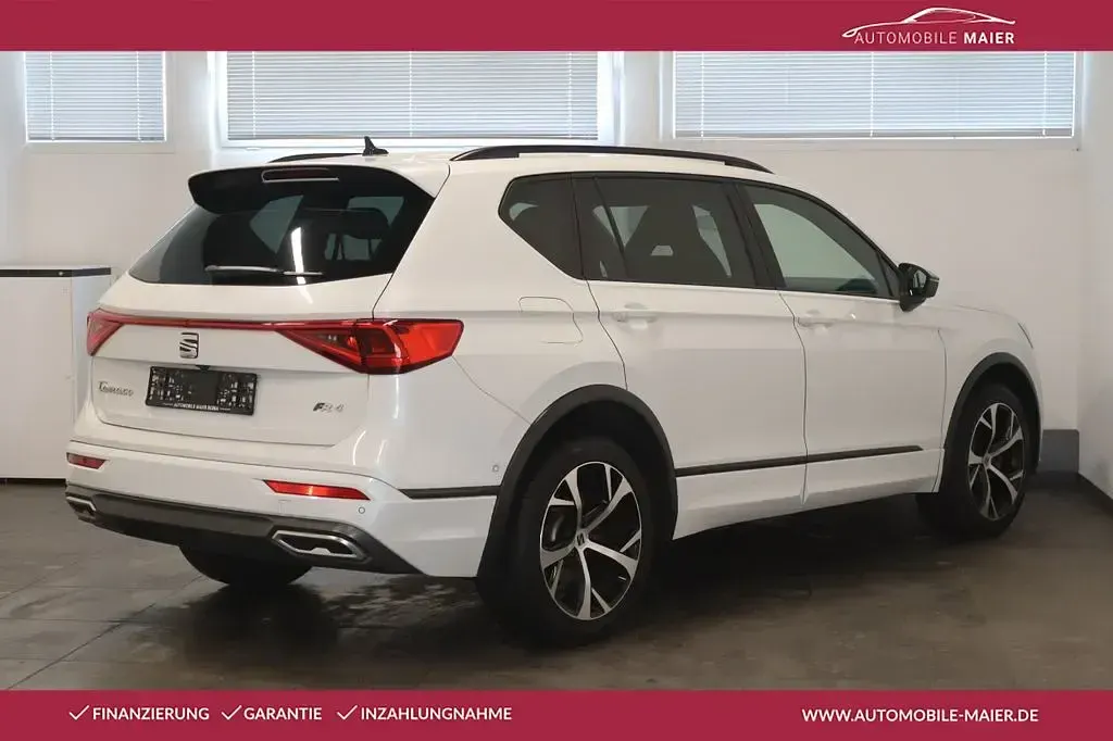 Gebraucht Seat Tarraco FR 200 PS (147 kW) 2022 Weiß SUV