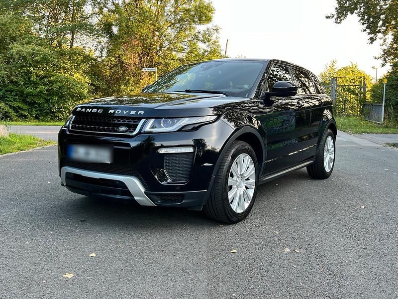Schwarz Gebraucht 2018 Land Rover Range Rover evoque SUV | 18.500 € (Etwas zu teuer) - Bild 1/4