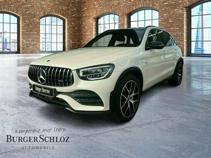 Designo diamantweiß bright Gebraucht 2022 Mercedes GLC43 AMG AMG SUV | 53.700 € (Etwas zu teuer) - Bild 1/4