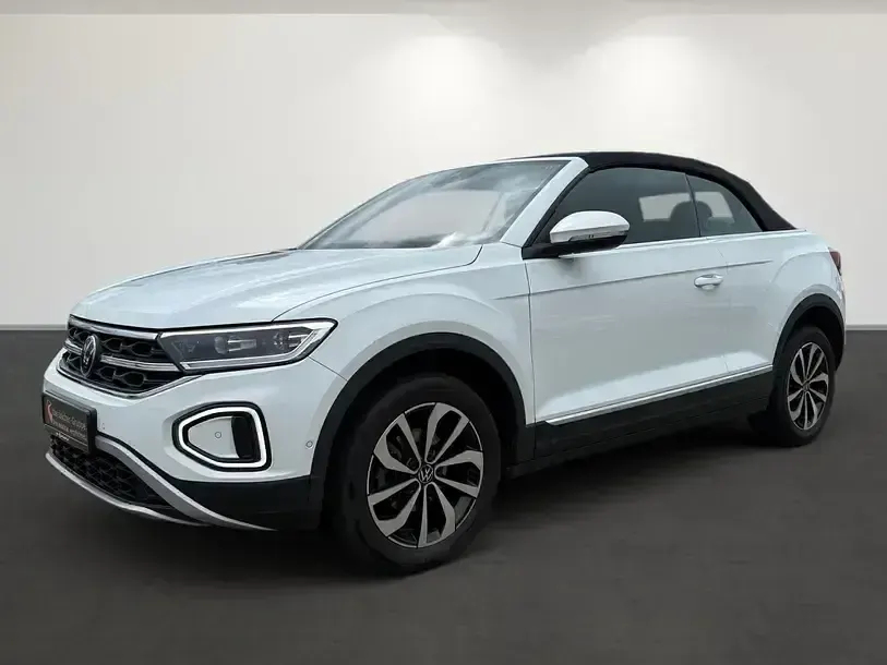 Gebraucht VW T-Roc Cabriolet Style 150 PS (110 kW) 2023 Weiß Cabrio