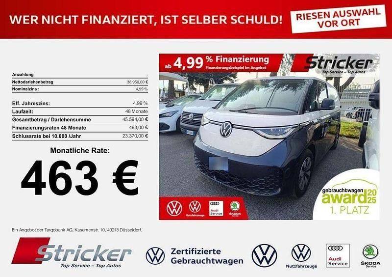 Blau Gebraucht 2023 VW ID. Buzz Van | 38.949 € (Guter Preis) - Bild 1/3