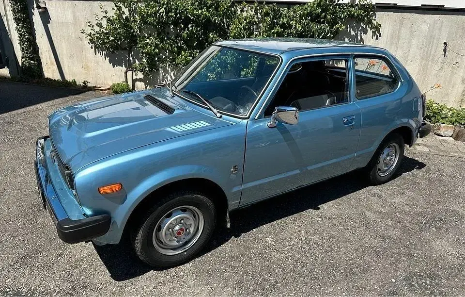 Gebraucht Honda Civic 60 PS (44 kW) 1979 Blau Kleinwagen