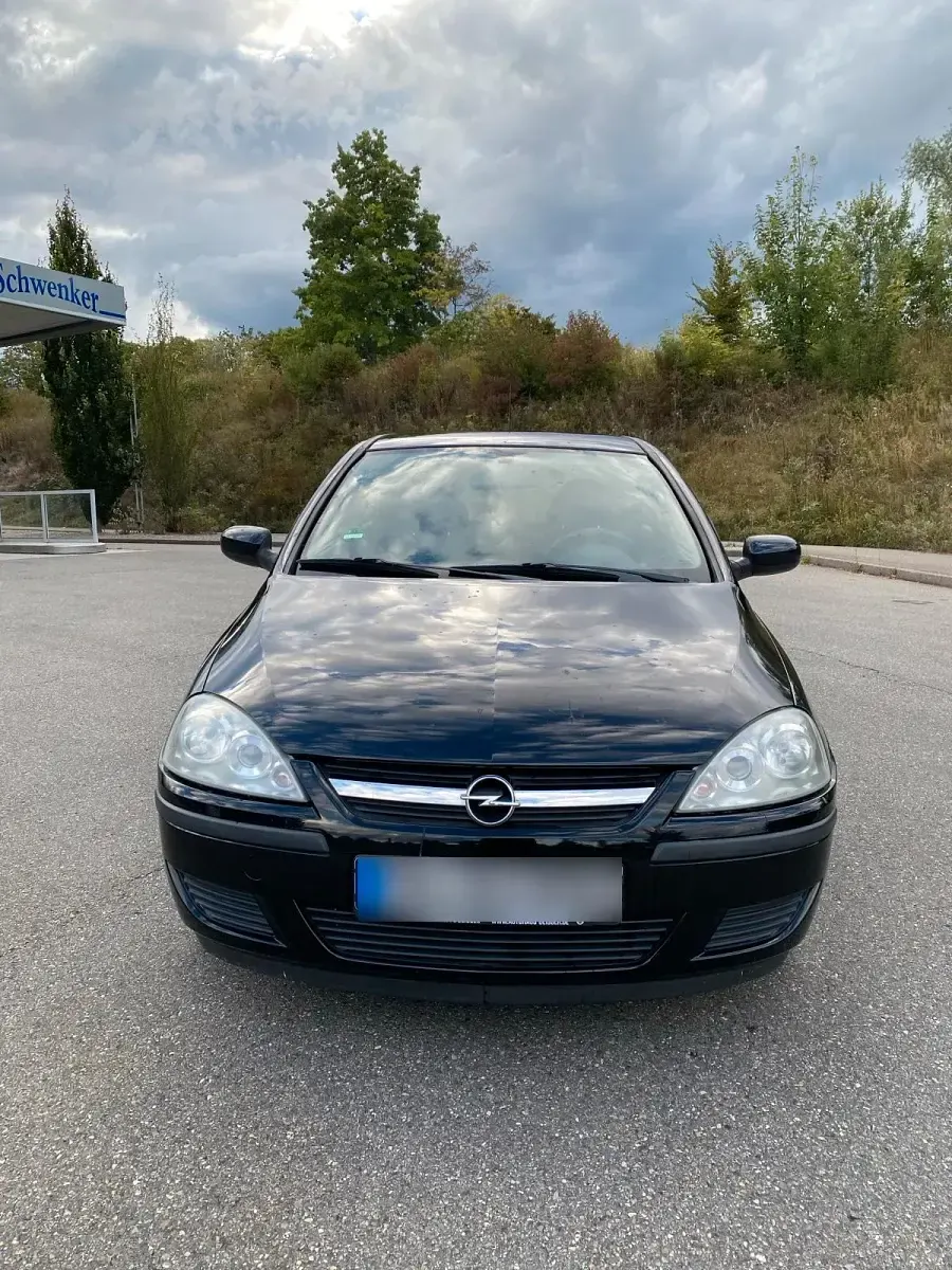 Gebraucht Opel Corsa 75 PS (55 kW) 2004 Schwarz Kleinwagen