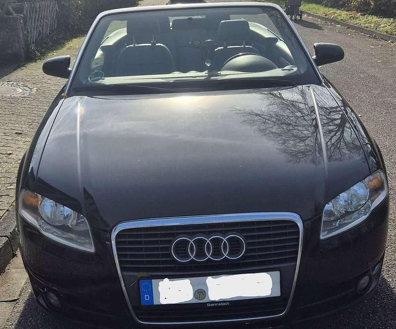 Schwarz Gebraucht 2008 Audi A4 Cabriolet Cabrio | 5.500 € (Fairer Preis) - Bild 1/4