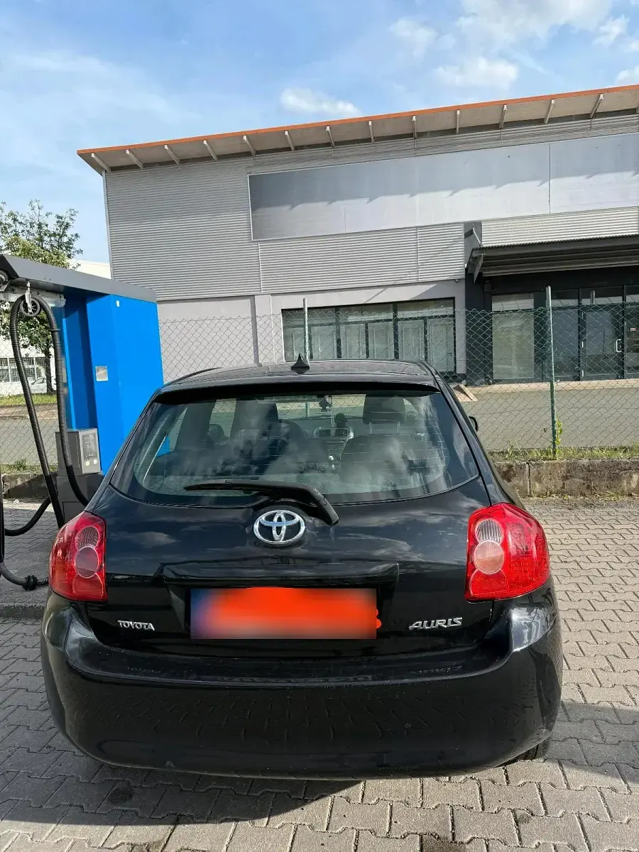 Gebraucht Toyota Auris Luna 97 PS (71 kW) 2007 Schwarz Kleinwagen