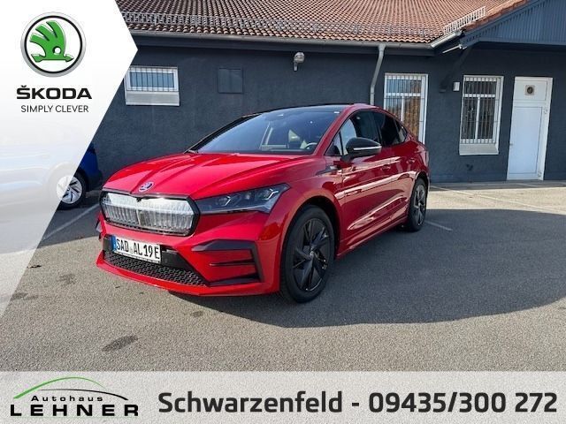 Velvet rot premium Gebraucht 2023 Skoda Enyaq iV Suite SUV | 44.990 € (Fairer Preis) - Bild 1/4