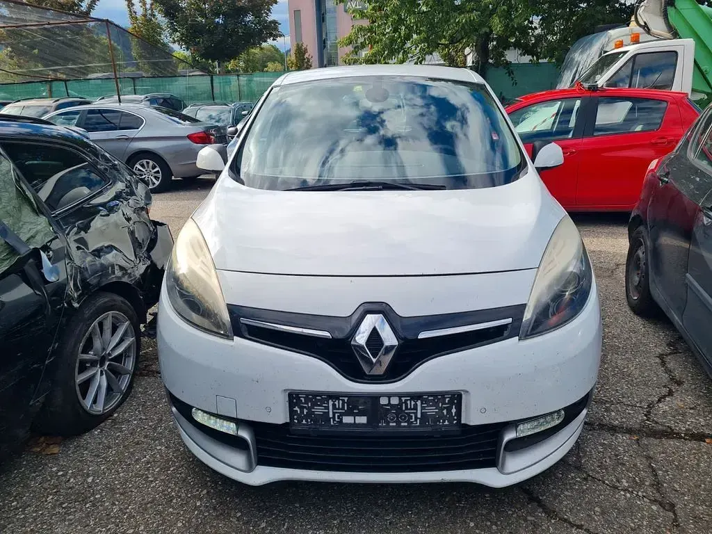 Gebraucht Renault Scénic III Expression 110 PS (80 kW) 2012 Weiß Van / Kleinbus