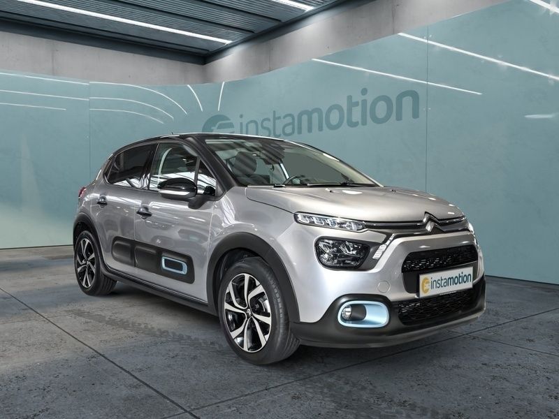 Grau Gebraucht 2023 Citroën C3 PureTech Kleinwagen | 19.480 € (Teuer) - Bild 1/4