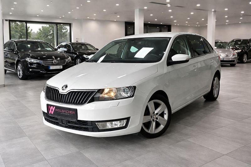 Gebraucht Skoda Rapid Style 90 PS (66 kW) 2017 Weiß Kombi
