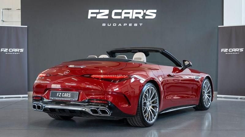 Gebraucht Mercedes SL63 AMG AMG 585 PS (430 kW) 2022 Rot Cabrio