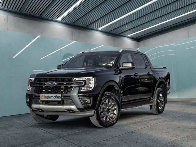 Schwarz Gebraucht 2023 Ford Ranger Wildtrack Abholung | 48.600 € (Teuer) - Bild 1/2