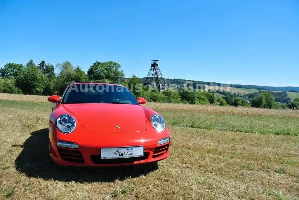 Gebraucht Porsche 911 Carrera 4S Cabriolet 385 PS (283 kW) 2010 Rot Cabrio