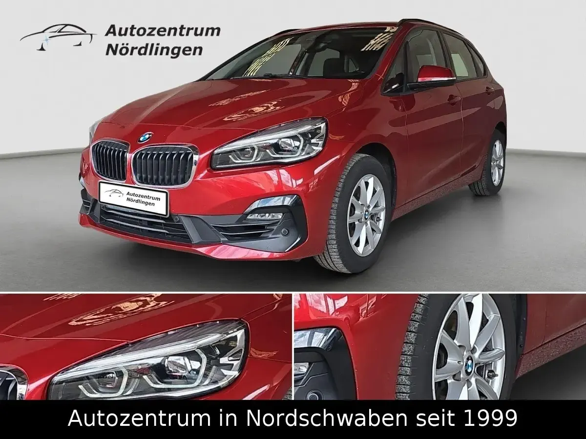 Gebraucht BMW 218 Active Tourer Advantage 140 PS (102 kW) 2018 Rot Van / Kleinbus