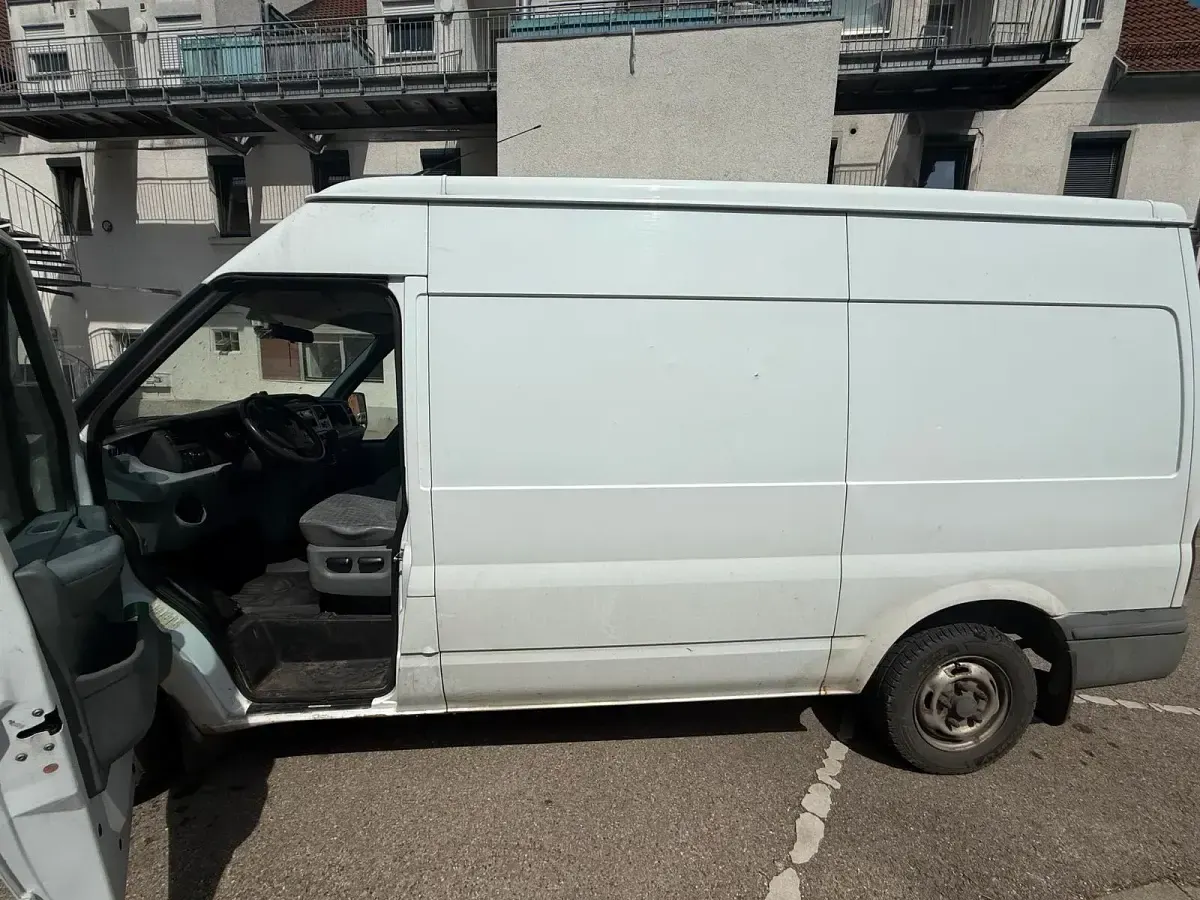 Usata Ford Transit 83 CV (61 kW) 2010 Bianco Monovolume