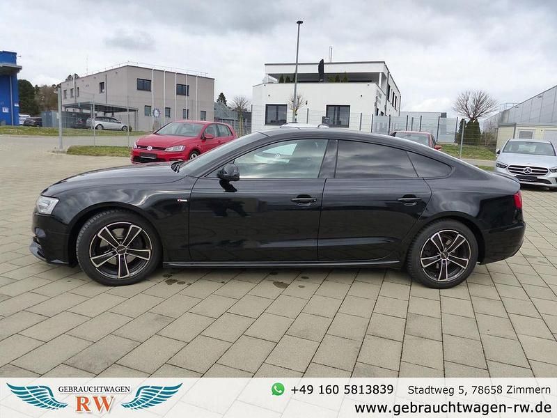 Gebraucht Audi A5 Sportback Sport 190 PS (139 kW) 2016 Schwarz Kleinwagen