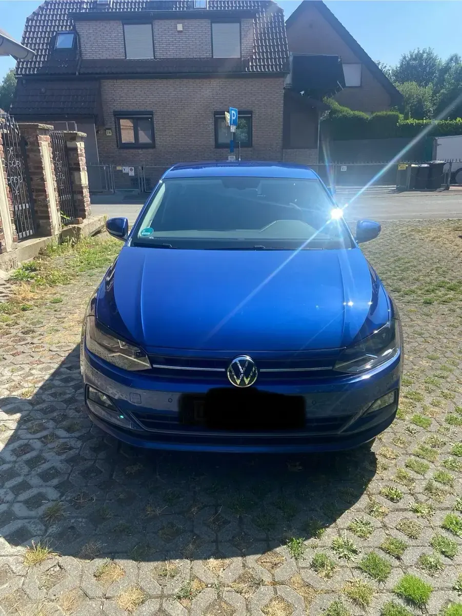 Gebraucht VW Polo Comfortline 95 PS (69 kW) 2020 Blau Kleinwagen
