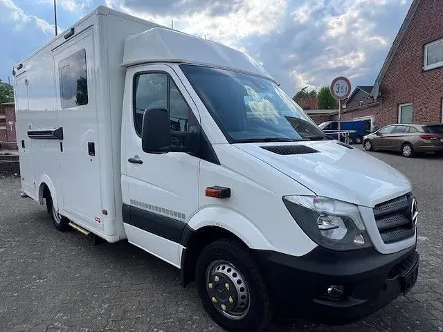 Gebraucht Mercedes Sprinter 163 PS (119 kW) 2018 Weiß Van
