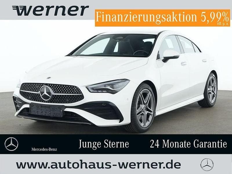 Unilack polarweiß Gebraucht 2024 Mercedes CLA180 Advanced Plus Limousine | 31.631 € (Guter Preis) - Bild 1/4