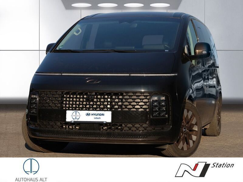 Abyss black / mic Gebraucht 2023 Hyundai Staria Signature Van | 52.500 € (Teuer) - Bild 1/4