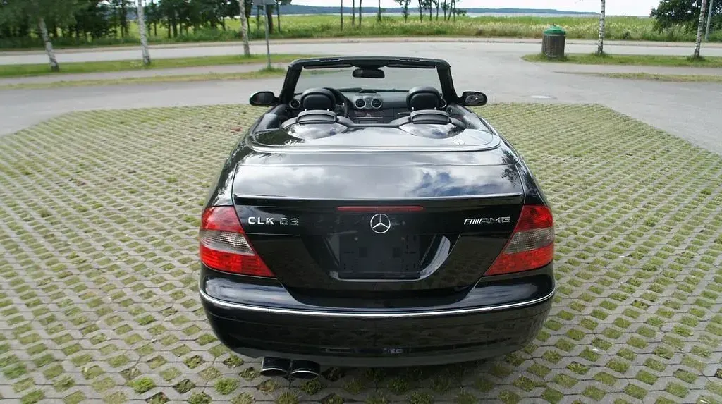 Gebraucht Mercedes CLK63 AMG Exclusive 481 PS (353 kW) 2008 Schwarz Cabrio