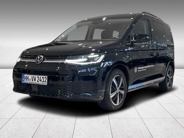 Gebraucht VW Caddy Life 122 PS (89 kW) 2024 Schwarz (deep black perleffekt) Van / Kleinbus