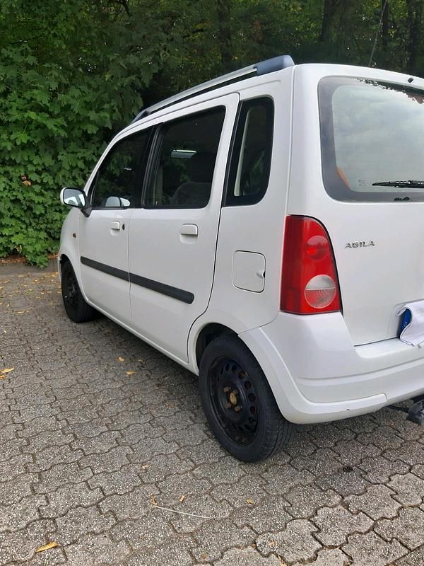 Gebraucht Opel Agila 75 PS (55 kW) 2005 Weiß Van / Kleinbus