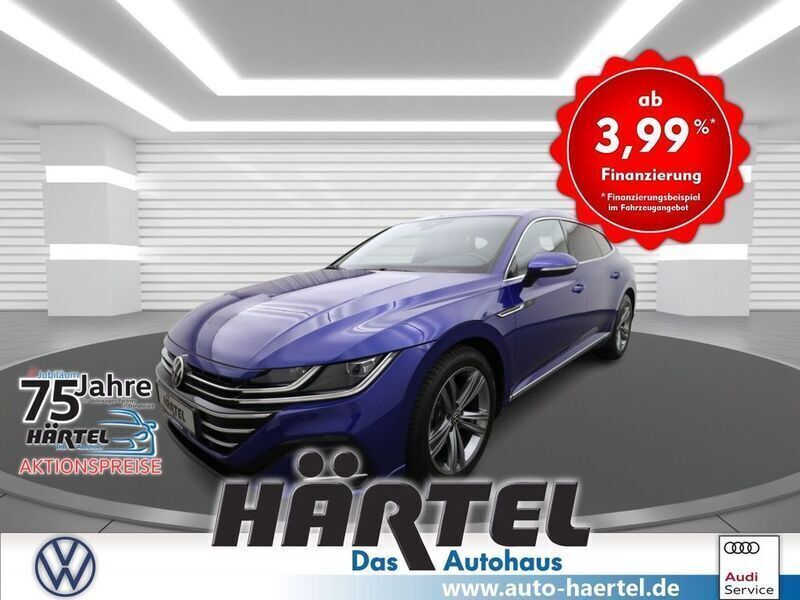 Lapiz blue, metallic Gebraucht 2023 VW Arteon R-line Kombi | 34.600 € (Fairer Preis) - Bild 1/4