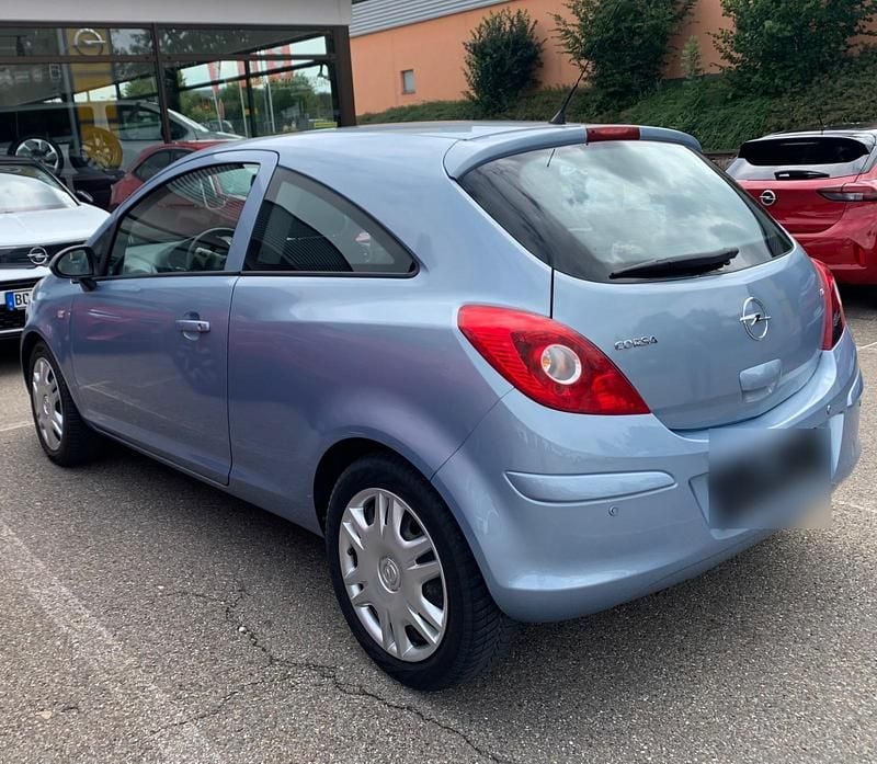 Gebraucht Opel Corsa 80 PS (58 kW) 2008 Blau Kleinwagen