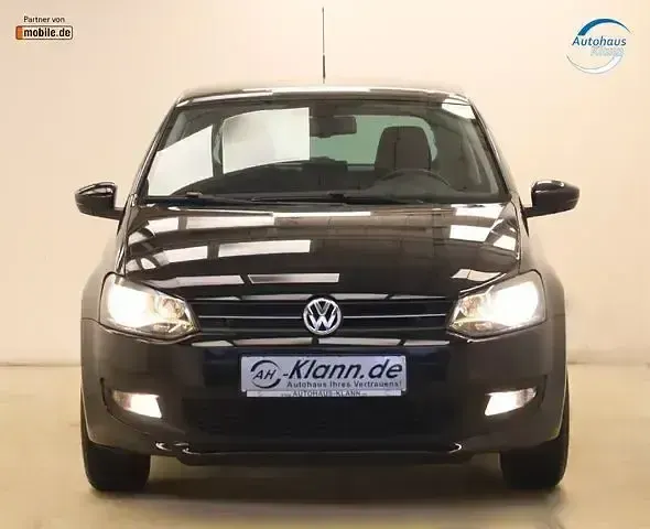 Gebraucht VW Polo Team 105 PS (77 kW) 2010 Schwarz Kleinwagen