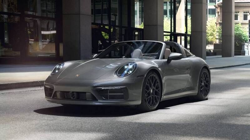 Achatgraumetallic Gebraucht 2022 Porsche 911 Targa 4S Cabrio | 164.900 € (Teuer) - Bild 1/4