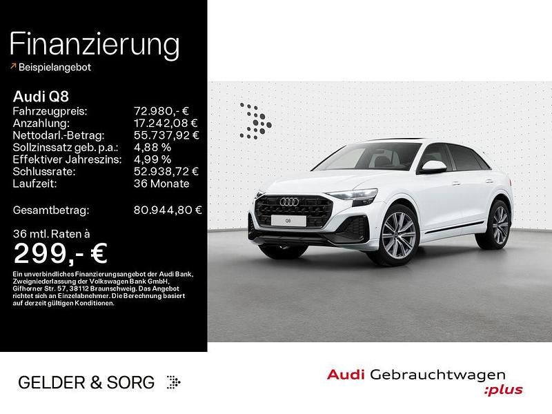Gletscherweiß metallic Gebraucht 2025 Audi Q8 Ambiente SUV | 72.980 € (Superpreis) - Bild 1/4