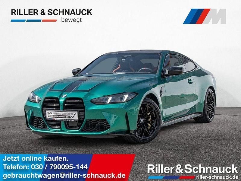 Grün Gebraucht 2024 BMW M4 Performance Coupé | 91.950 € - Bild 1/4
