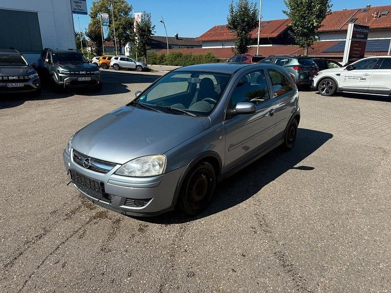 Silber Gebraucht 2005 Opel Corsa Edition Limousine | 500 € (Superpreis) - Bild 1/4