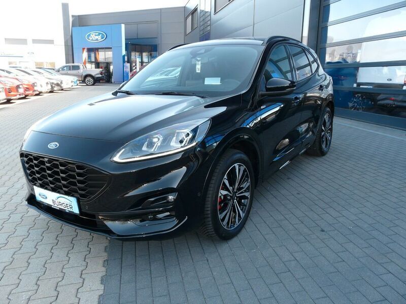 Schwarz Gebraucht 2021 Ford Kuga ST-Line X SUV | 27.975 € (Etwas zu teuer) - Bild 1/4