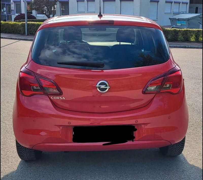 Gebraucht Opel Corsa 95 PS (69 kW) 2017 Rot Kleinwagen