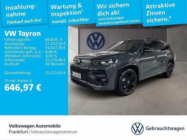 Delfingrau metallic Gebraucht 2025 VW Tayron R-line SUV | 68.850 € (Teuer) - Bild 1/4