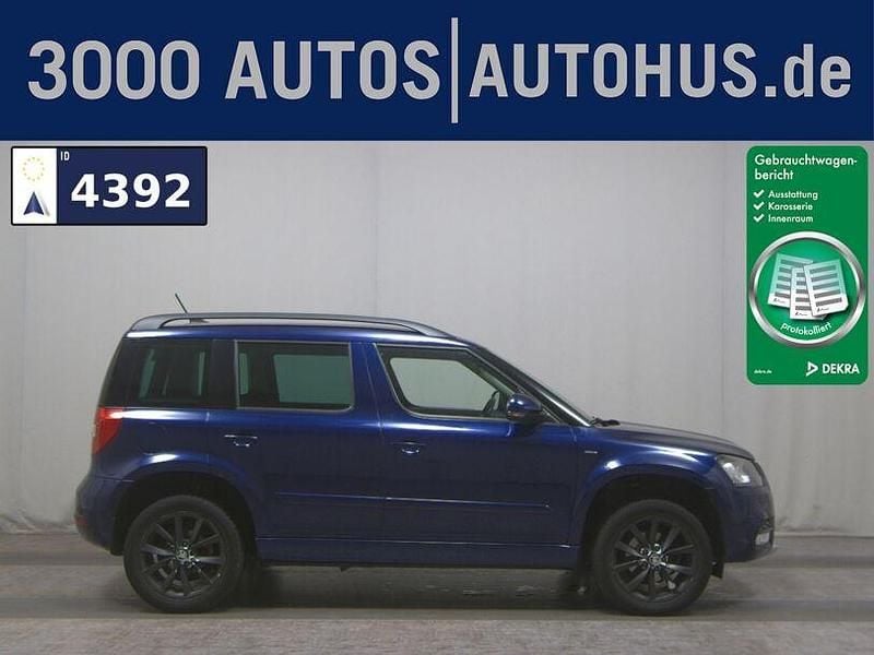 Stormblau metallic Gebraucht 2017 Skoda Yeti SUV | 9.590 € (Superpreis) - Bild 1/4
