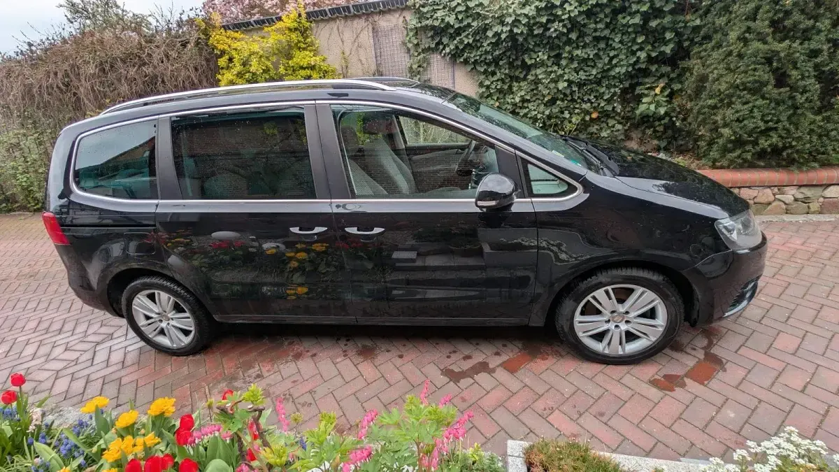 Gebraucht Seat Alhambra 150 PS (110 kW) 2013 Schwarz Van / Kleinbus