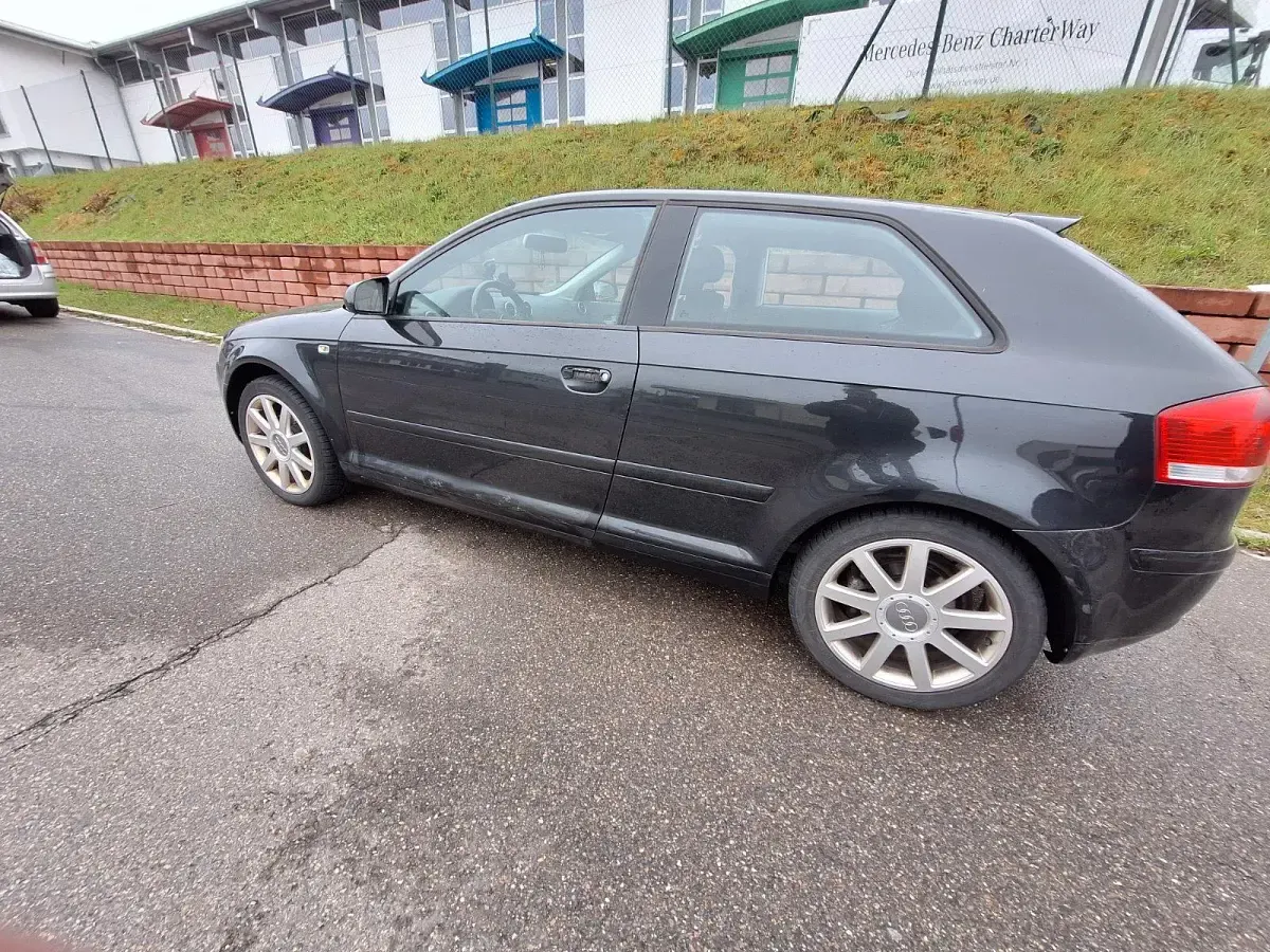 Używany Audi A3 Ambition 150 KM (110 kW) 2004 Czarny Hatchback