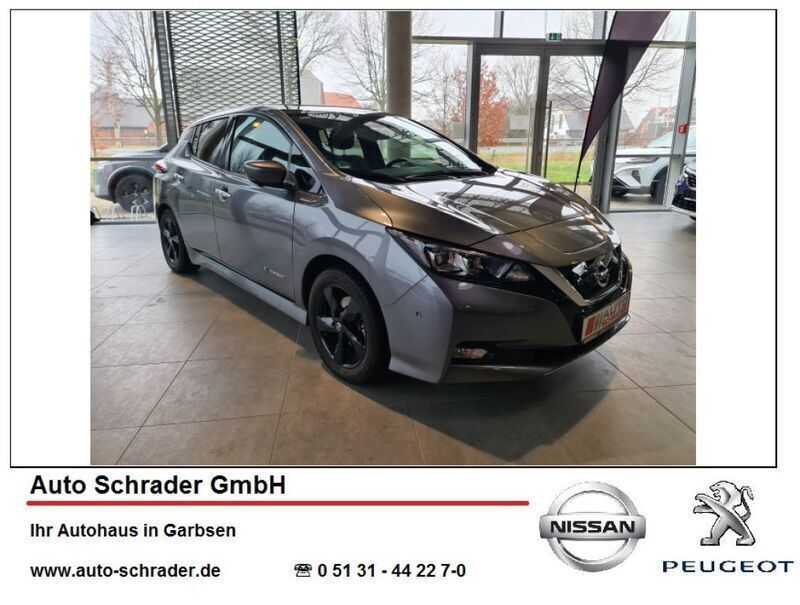 Grau Gebraucht 2018 Nissan Leaf Tekna Kleinwagen | 22.440 € - Bild 1/4